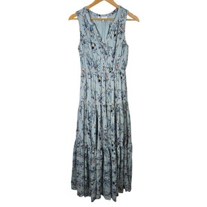 frill dress maxi LoveShackFancy Louie Chiffon Ruffle Dress