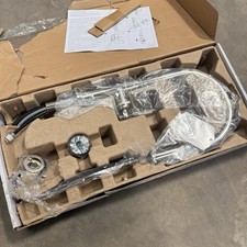 KOHLER Revolv 1 Handle Pull Down Sprayer Kitchen Faucet Vibrant Polished Nickel