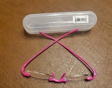 Scojo New York Gels Reading Glasses -Peony Pink - 1.50 Strength - New With Case