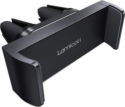 Lamicall Car Vent Phone Mount Air Vent Clip Holder Black