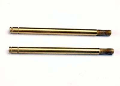 Traxxas 1/10 Rustler 4x4 VXL * Long Shock Shafts, Hardened Steel, Titanium Coate