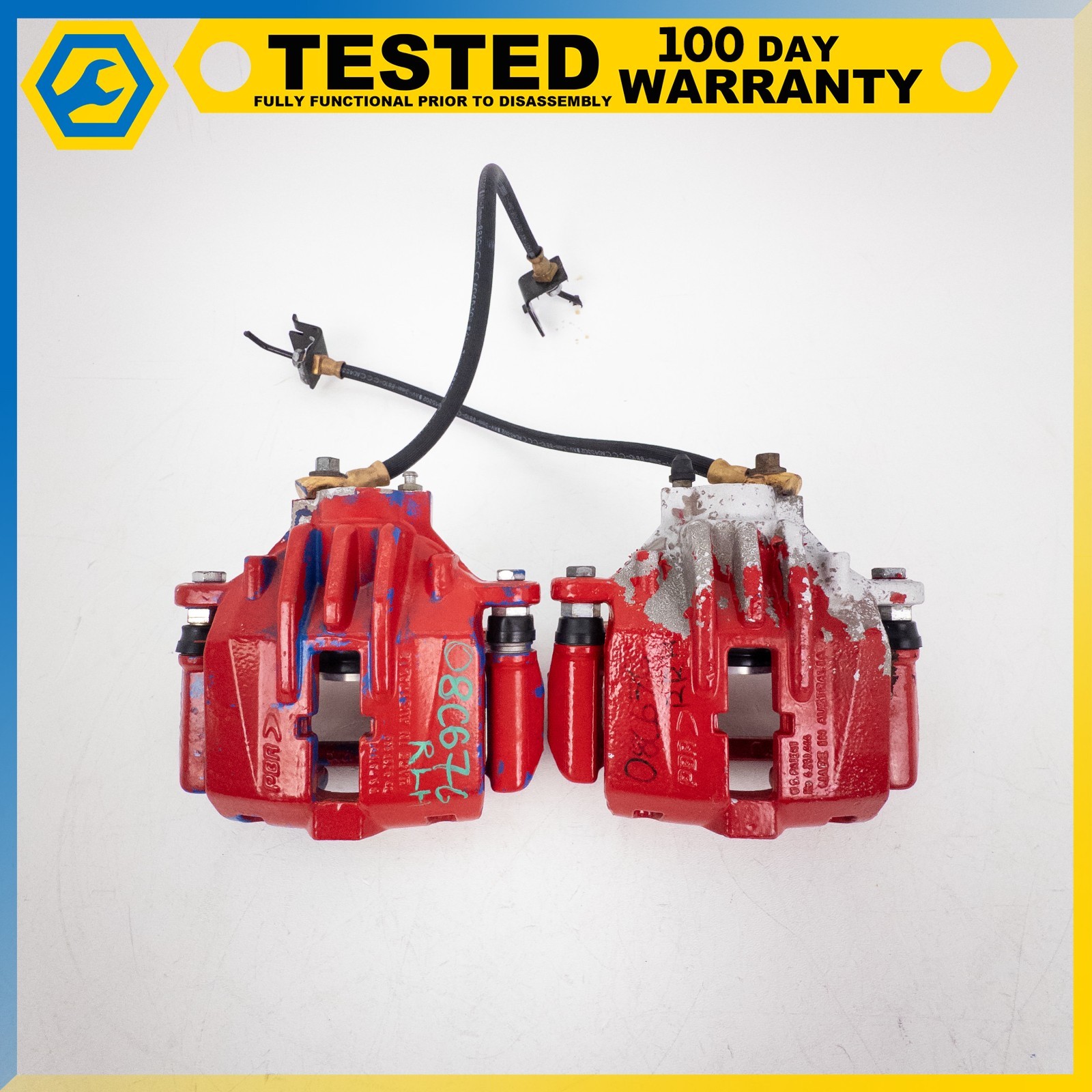 05-13 CHEVROLET CORVETTE C6 REAR LEFT RIGHT DISC BRAKE CALIPER ASSEMBLY SET OEM