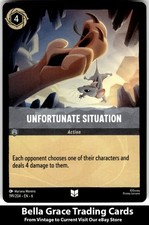 Unfortunate Situation 199/204 Azurite Sea Disney lorcana Uncommon