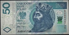 Poland - 50 Polish zloty 2017 - Polish Kings series - UNC