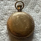 Elgin 6 Size Vintage Gold Filled Hunting Case Pocket Watch
