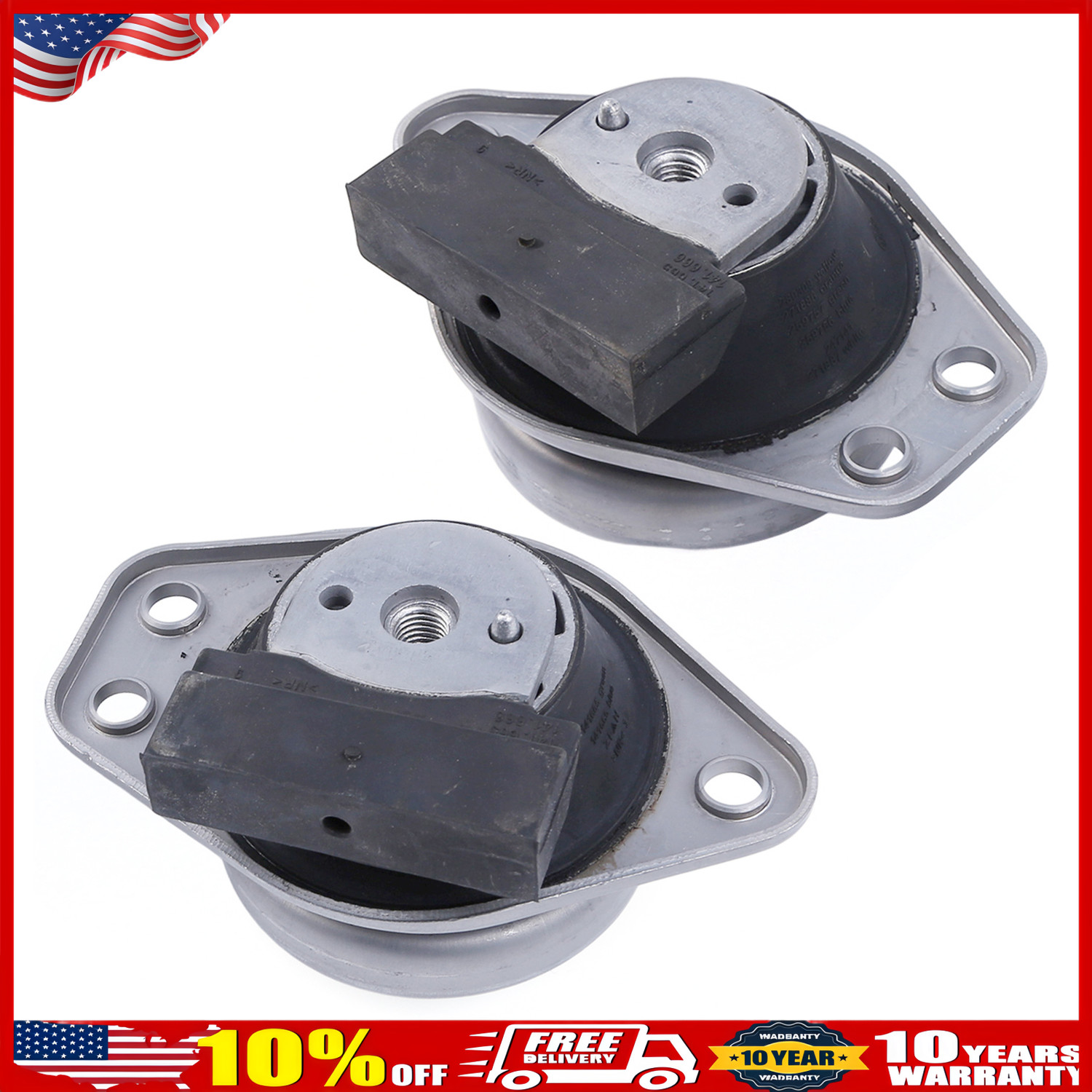 LEFT 259757 + RIGHT 259756 ENGINE FLEXIBLE MOUNT FOR FERRARI 458 FF F12 812 GTC4
