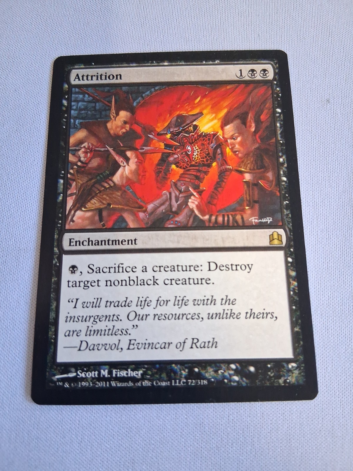 MTG Attrition Commander 2011