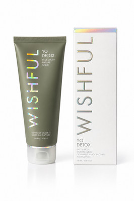 HUDA BEAUTY Wishful YO DETOX Face  Body Enzyme Scrub 100ml