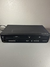 Magnavox DV220MW9 VCR DVD Player Combo 4 Head One Touch Recording Black