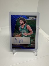 2024-25 Panini Prizm - Rookie Signatures Anton Watson #RSI-AWC Blue Wave.