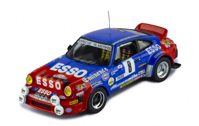 Porsche 911 SC miniature IXOMODELS 1/43 cadeau idéal pour passionné de rallye historique