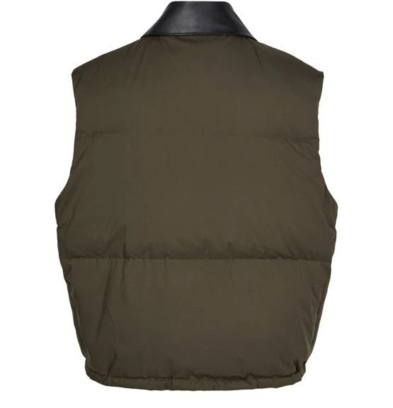 MIU MIU Sleeveless Militare Green Puffer Vest Jacket New & Authentic - Image 2 of 2