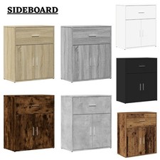 Sideboard Storage Cupboard Cabinet Buffet Highboard Engineered Wood vidaXL