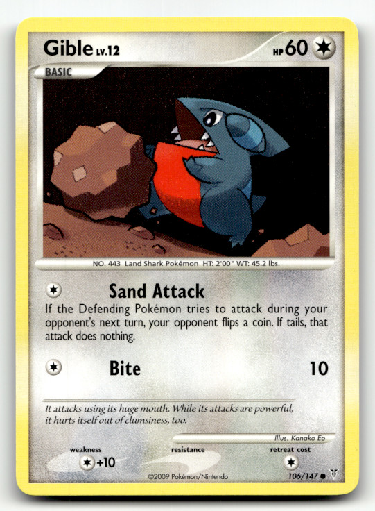 Gible 106 Normal Common Supreme Victors LP