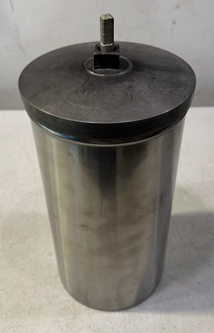 White Mountain Ice Cream Maker Canister Can W/Dasher 6 Qt-Used-100% to Charity
