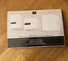 Stampin Up  NEW PRICE THANK YOU KINDLY KIT 8 cards BOX INCLUDED