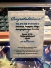 2026 Bowman Mega - Konnor Griffin Aqua Refractor Auto - Unused Redemption #/125