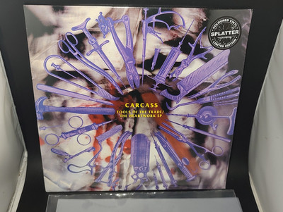 Carcass 'Tools Of The Trade / Heartwork EP SPLATTER Vinyl NEW/ SEALED(Swansong)