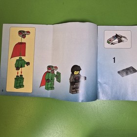 LEGO Space Police: Squidman Escape (5969) Complete W/ Minifigures, Inst , & Box