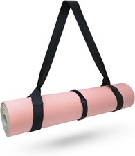 Yoga Mat Carrier, Premium Yoga Strap for Carrying Yoga Mats with Adjustable Hook