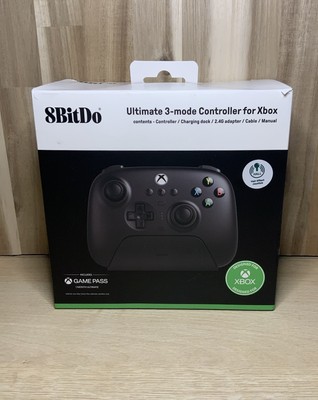 8BitDo Ultimate 3-mode Wired Controller For Xbox/PC/Android/Apple - Black (New)