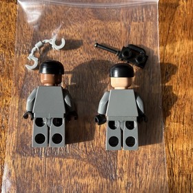 LEGO Batman 1st Edition Minifigures Arkham Asylum Security Guards 7785