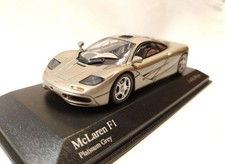 Minichamps McLaren F1 1/43 Metallic Gray Model Car Rare Mint Condition