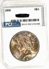 1926 Peace Dollar Rare  Date  Gem BU +++ Vibrant Lustrous Rainbow Toned PQ +