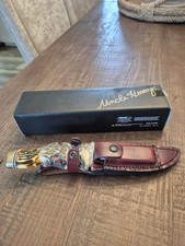 Uncle Henry Hunting Knife 153UH-W w/ Leather Sheath NIB