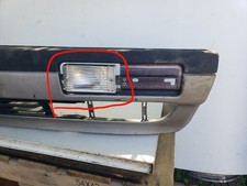 Audi B2 Coupe Gt Quattro 4000 Front Bumper Turn Light Driver Side Lh Oem Nos