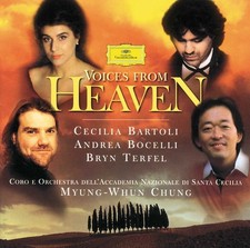 Voices from Heaven [CD] Andrea Bocelli, Bryn Terfel... [*READ* EX-LIBRARY]