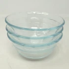 Lot of 3 Vintage Corning PYREX 464 10oz 300 ml Custard Dessert Cups Bowls