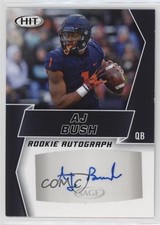 2019 Sage Hit Premier Draft Rookie Auto Black AJ Bush Jr AJ Bush #A97 Auto 7eo