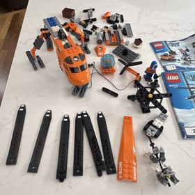 LEGO City Arctic Helicrane 60034 Complete Set with Instruction Manuals