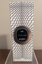 Vtg 1967 SHALIMAR Guerlain Paris Talc Perfumed Body Powder Org. Formula Org. Box