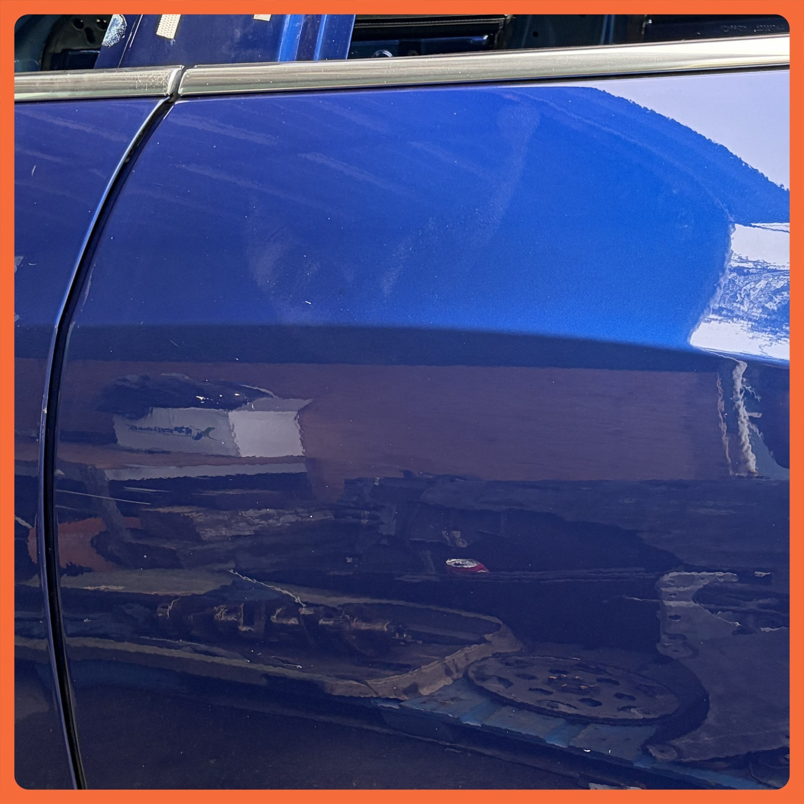 Maserati Ghibli 2014-2020 Rear Left Side panel Blue