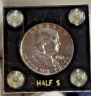 1961 US Franklin 50C Proof Nice Coin