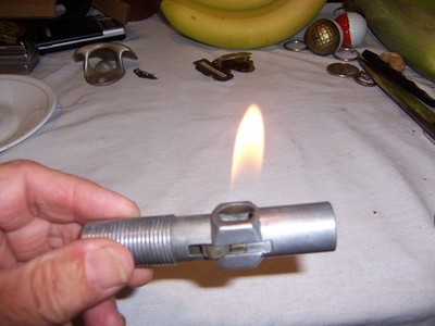 Vintage Working Nimrod Pipeliter Pipe Lighter,    7021/27