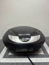 Jensen CD-475 Portable CD Player AM/FM Radio Boombox AC Cord CD TESTED WORKS