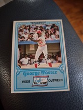 GEORGE FOSTER 1981 TOPPS DRAKE'S BIG HITTERS 1ST ANNUAL #18 FREE SHIP