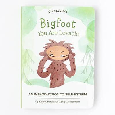 Slumberkins Bigfoot, You are Lovable: An Introduction to Self-Esteem - VERY GOOD