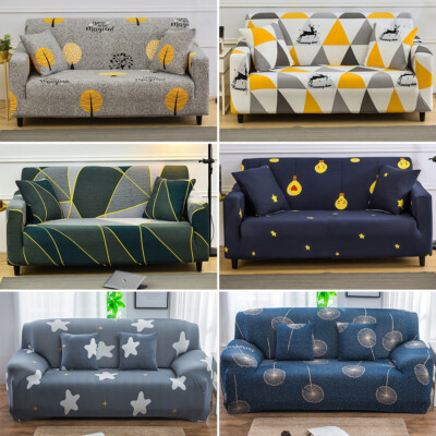 Elastic Slipcover Sofa Slip Couch Chair Stretch Furniture Protector Covers 