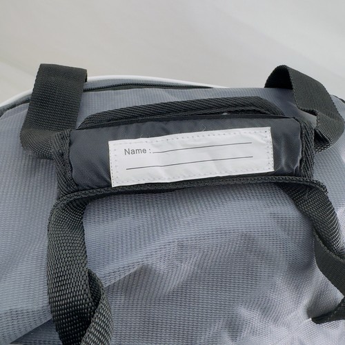 Borsa Nike Duffle Gym Grigio Nero Logo Swoosh Media Sport Viaggio Tracolla - Foto 20 di 24