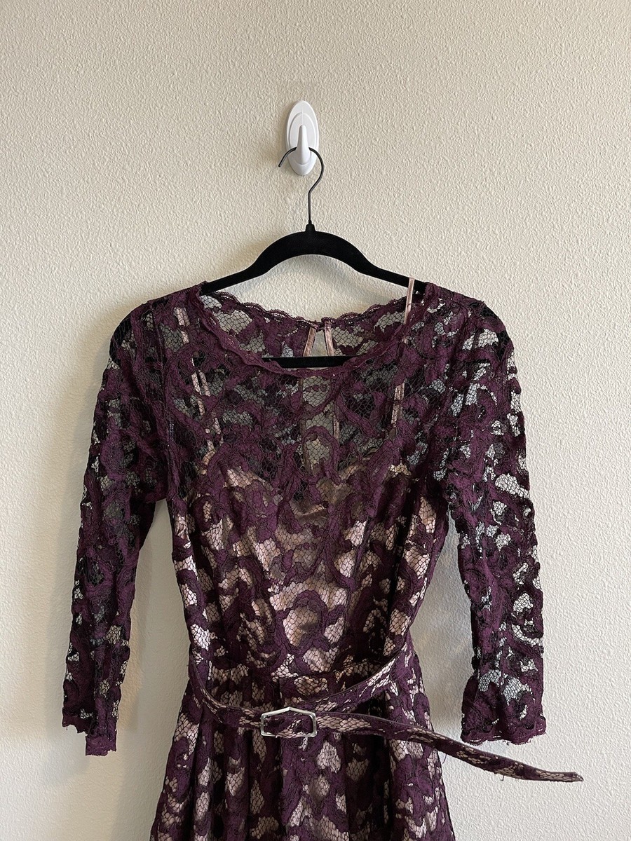 ELIZA J Purple Lace Dress - Size: 6 | eBay ELIZA J Purple Lace Dress - Size: 6 | eBay