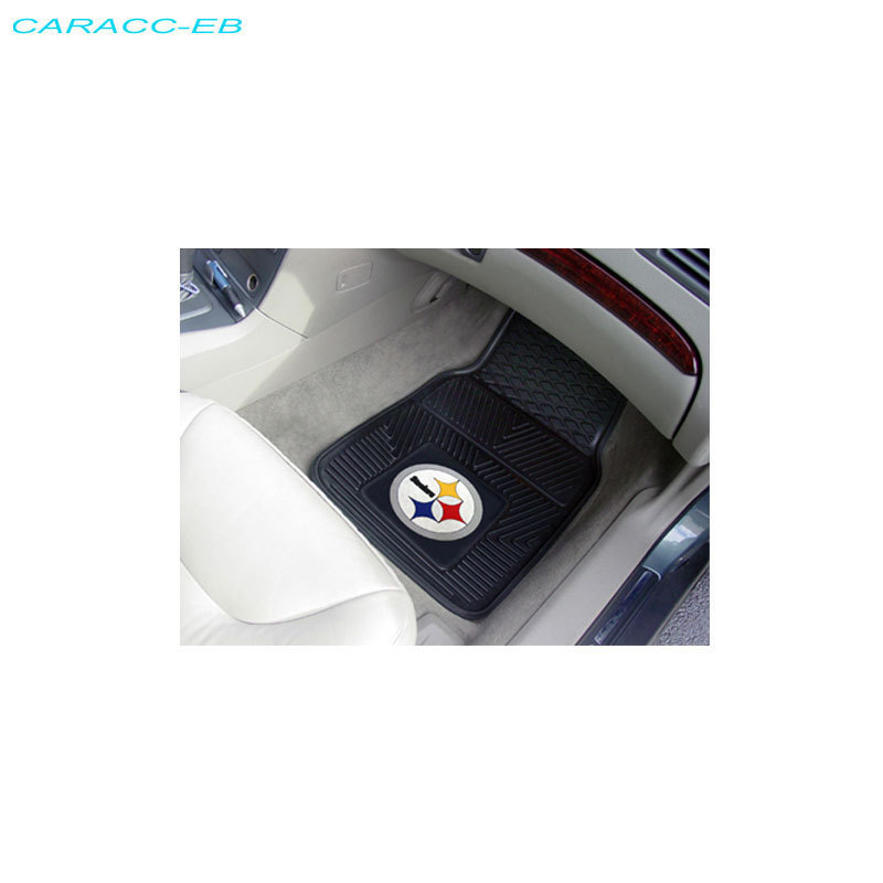 NFL Pittsburgh Steelers Fan Mats Heavy Duty Vinyl Car Truck Floor Mats