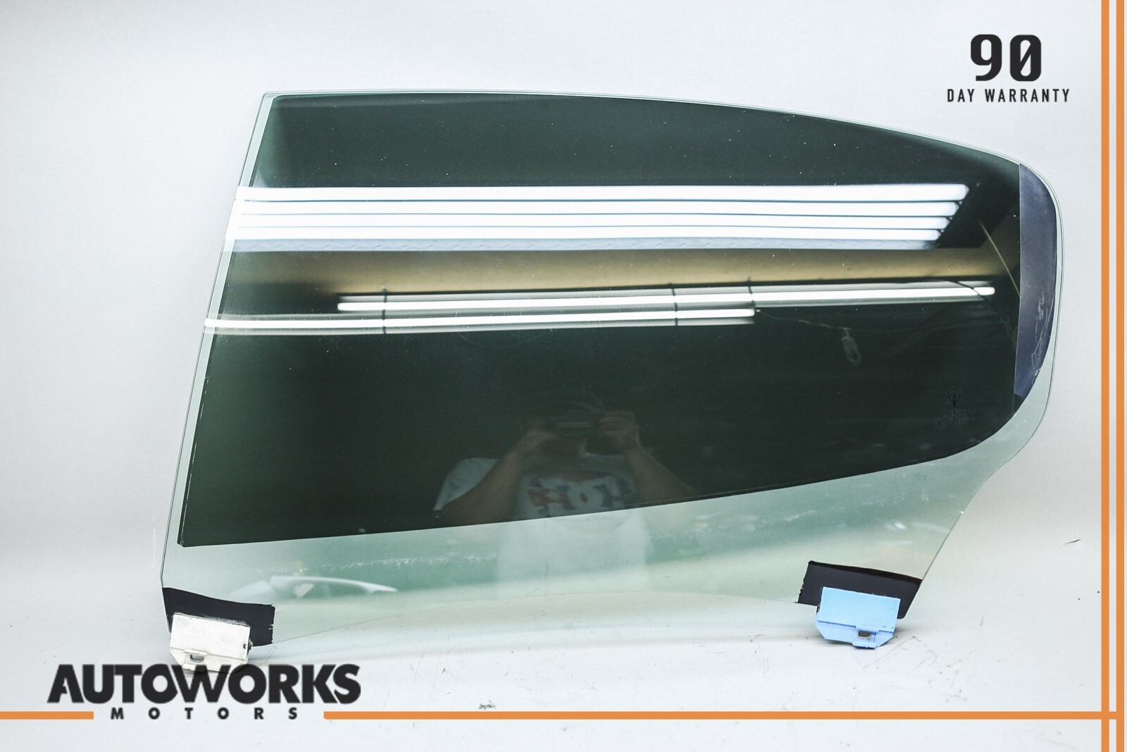 03-13 Maserati Quattroporte M139 Rear Left Driver Side Window Glass OEM