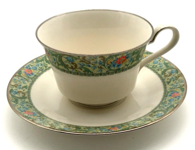 Noritake ISOLDE #7019 Teacup Tea Coffee Cup & Saucer Easter Brunch