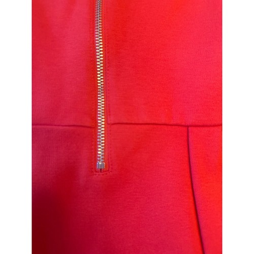 Crew Cuts Red Sleeveless Sheath Jewel Rhinestone Peter Pan Collar Size 8 - Picture 5 of 5
