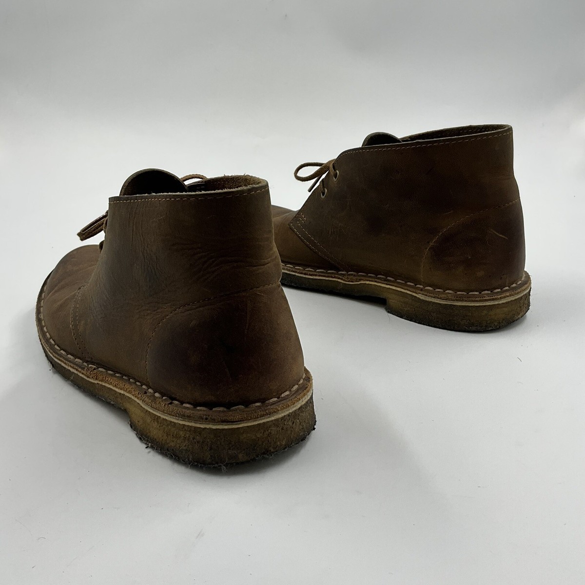 Clarks Original Desert Boot - Leather Lace Up Chuck Shoes