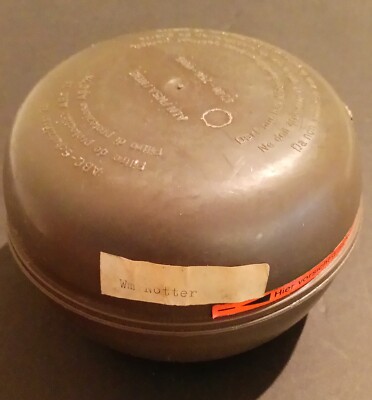 Gas Mask Filter Replacement ABC Schutzfilter 74 New Sealed In Container ...